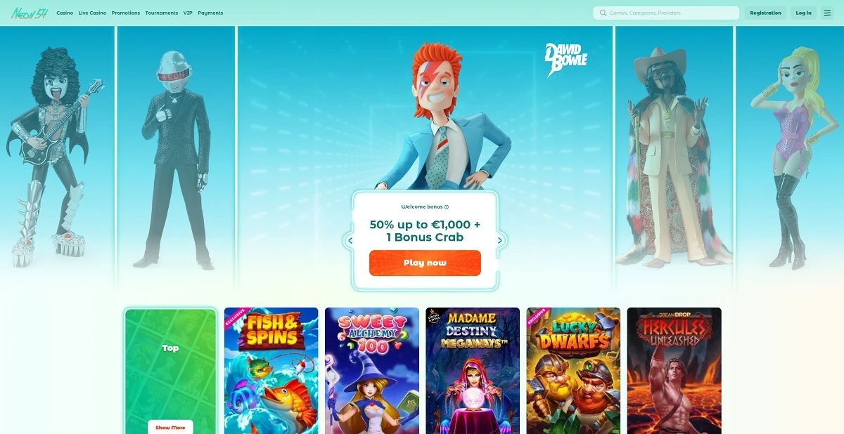 Neon54 Casino: Explora Nuestro Mundo de Juegos